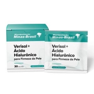 Verisol + Ácido Hialurônico para Firmeza da Pele 30 Sachês Maracujá