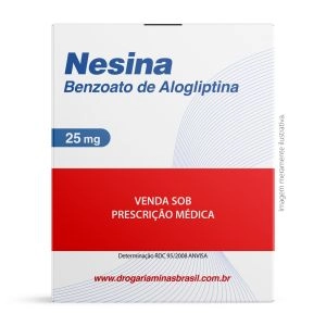 Nesina Alogliptina 25mg Com 60 Comprimidos Mantecorp Farmasa