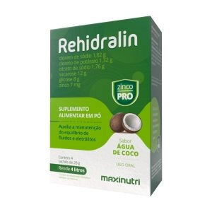 Rehidralin Maxinutri Água de Coco Com 1 Envelope de 28g