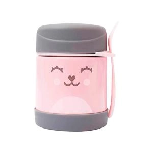 Pote Térmico para Alimentos com Colher Buba Baby Gumy Rosa com 1 unidade
