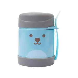 Pote Térmico para Alimentos com Colher Buba Baby Gumy Azul com 1 unidade