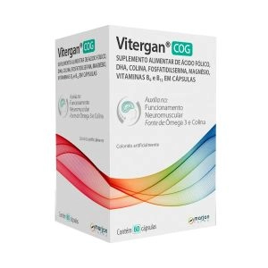 Suplemento Alimentar Vitergan COG 60 Cápsulas