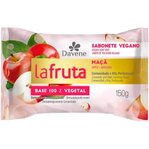 Sabonete Em Barra Vegetal Davene La Fruta Maçã 150g