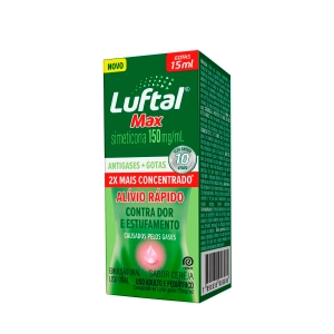 Luftal Max Simeticona 150mg/ml Cereja Gotas 15ml