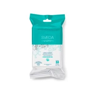 Lenço Demaquilante Sveda Care Com 30 Unidades