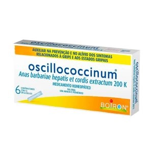 Oscillococcinum 200k Anas Barbariae Hepatis Et Cordis Extractum 200k 6 Tubos de 1g cada Boiron