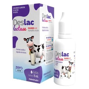 Deslac Lactase 10.000FCC Gotas 15ml Maxinutri
