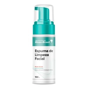 Espuma De Limpeza Facial Para Pele Seca 100ml