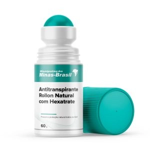 Antitranspirante Rollon Natural Com Hexatrate 60G