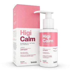 Sabonete Íntimo Calmante Higicalm 100ml Biolab