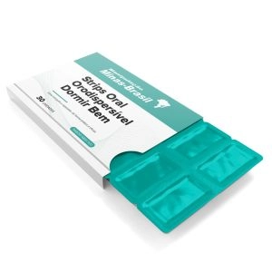 Strips Oral Orodispersível Dormir Bem Com 30 Unidades Sabor Abacaxi