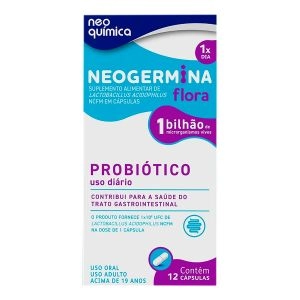 Neogermina Flora 1 Bilhão Com 12 Cápsulas Neo Química