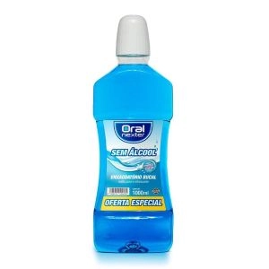 Enxaguante Bucal Menta Suave Sem Ácool 1L Oral Nexter