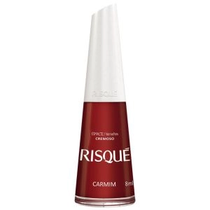 Esmalte Risqué Cremoso Carmim 8 ML