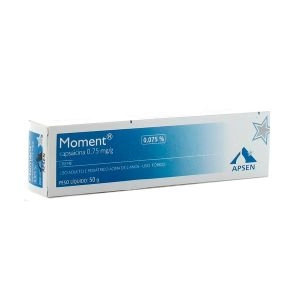Moment 0,75mg/g Creme Dermatológico 1 Bisnaga 50g Apsen