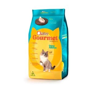 Ração Gourmet Para Gatos Adultos 1kg Quatree