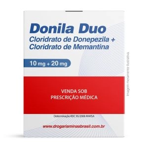 Donila Duo 10mg + 20mg 30 Comprimidos Aché