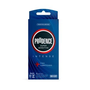 Preservativo 6 Unidades Super Sensitive Intense Prudence