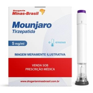 Mounjaro Tirzepatida 2,5mg/ml Solução Injetável 0,5ml + 4 Canetas Aplicadoras