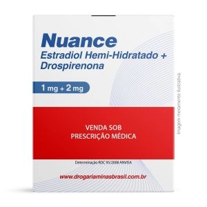 Nuance Estradiol 1mg + Drospirenona 2mg 28 Comprimidos