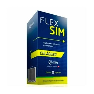 Suplemento Alimentar Flexsim Colágeno 40mg 30 Cápsulas Trb