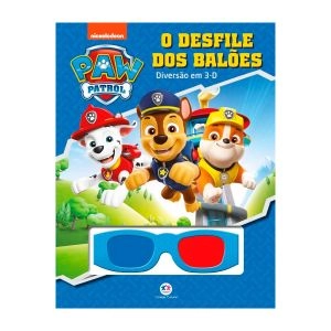 Livro Patrulha Canina O Desfile Dos Balões 3D Ciranda Cultural