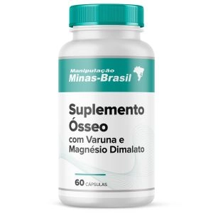 Suplemento Osseo com Varuna e Magnésio Dimalato 60 Cápsulas