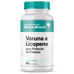 Suplemento Varuna e Licopeno para Proteção da Próstata 60 Cápsulas