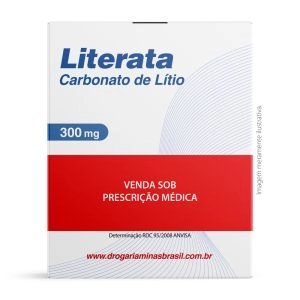 Literata 300mg 60 Comprimidos Cristália