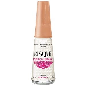 Esmalte Risqué Natural Rendas Brasil Rendinha 8Ml