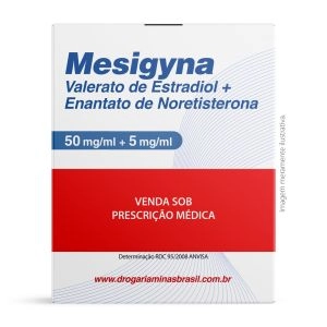 Mesigyna 50mg/ml + 5mg/ml Seringa 1ml + Agulha Bayer