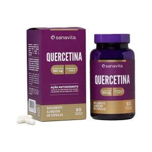 Suplemento Alimentar Quercetina 280mg 60 Cápsulas Sanavita