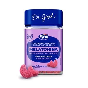 Suplemento Alimentar Melatonina Dr.Good 60 Unidades Fini