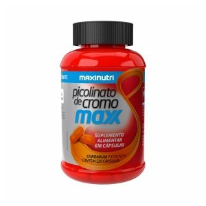 Suplemento Alimentar Picolinato De Cromo Max 120 Cápsulas Maxinutri