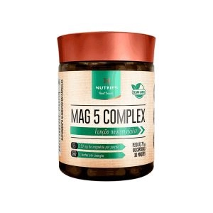 Suplemento Alimentar Mag 5 Complex 90 Cápsulas Nutrify