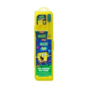 Kit De Escovação Dental Bob Esponja Sunstar Gum