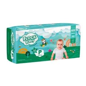 Fralda Descartável Sempre Sequinha P 42 Unidades Flock Baby