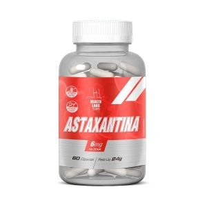 Suplemento Alimentar Astaxantina 6mg 60 Cápsulas Health Labs