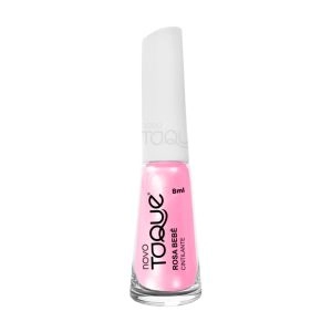 Esmalte Novo Toque Rosa Bebê Cintilante 8ml