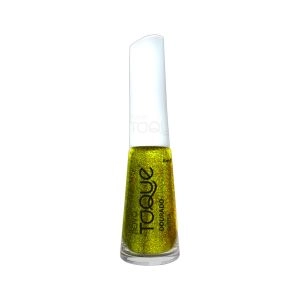 Esmalte Novo Toque Dourado Glitter 8ml