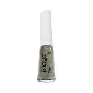 Esmalte Novo Toque Prata Glitter 8ml