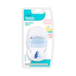 Mamadeira Nature 130ml Fluxo 1 Lolly Kinddy
