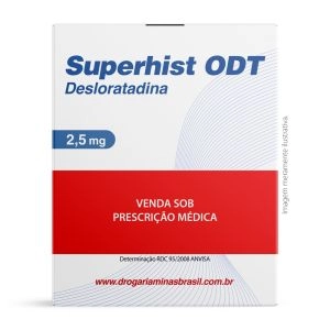 Superhist Odt 2,5mg 10 Comprimidos Eurofarma