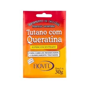 Creme De Tratamento De Choque 30g Tutano E Queratina Fiovit