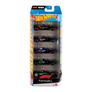 Carrinhos Hot Wheels Toy Cars Formula 1 Com 5 Unidades