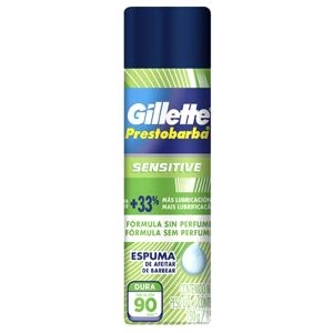 Espuma De Barbear Gillette Prestobarba Pele Sensivel 150G