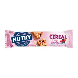 Barra De Cereal Frutas Vermelhas 22g Nutry