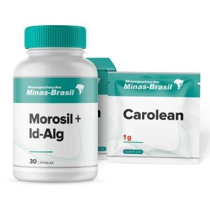 Kit Carolean + Morosil + Id-Alg 60 Sachês Sabor Uva