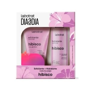 Kit Esfoliante 150g + Hidratante 190ml Hibisco Labotrat Dia A Dia