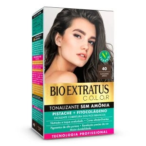 Tonalizante Bio Extratus Color 40 Castanho Médio 135g
